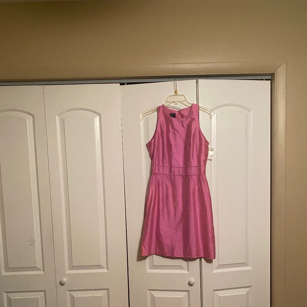 Pure silk sheath dress